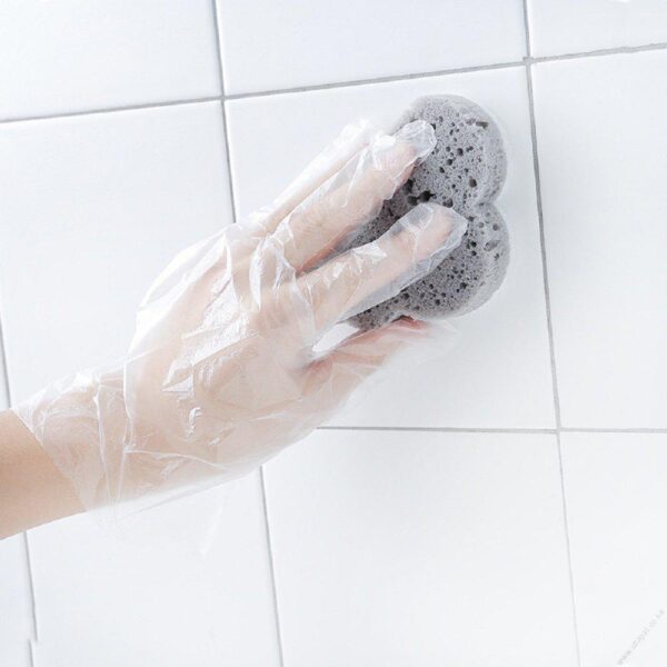 Disposable Food Plastic Gloves - 100pcs - Image 3