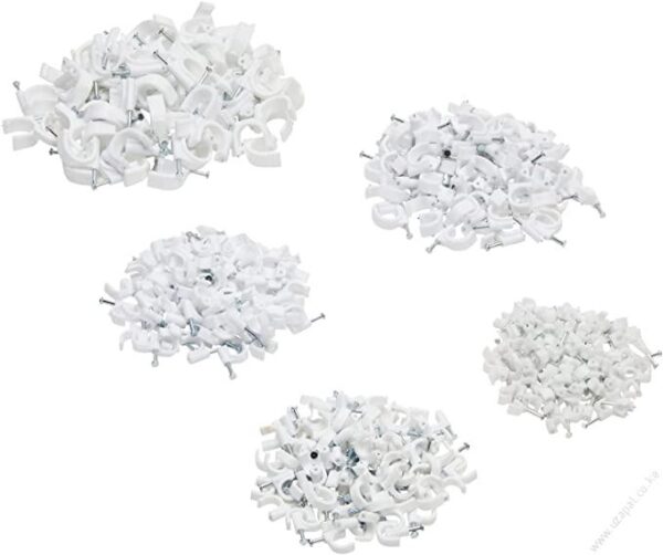Cable Clips - 100pcs - Image 2