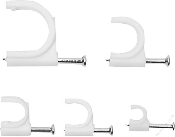 Cable Clips - 100pcs - Image 5