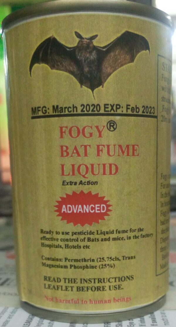 Foggy Bat Fume Liquid (200ml) - Image 4