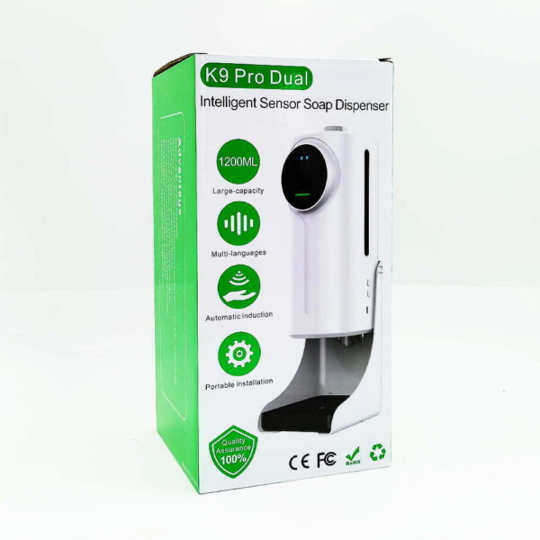 K9 Pro Dual Intelligent Sensor Soap Dispenser - 1200 ml