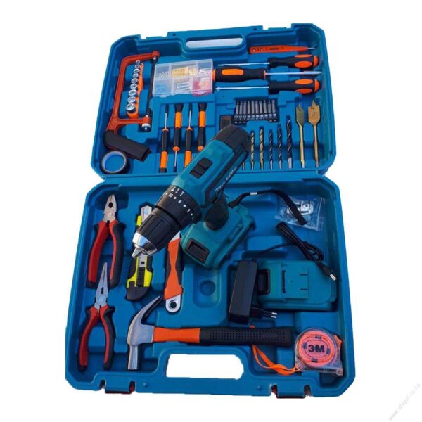 Makita 21V Cordless Drill with Toolbox - Image 3