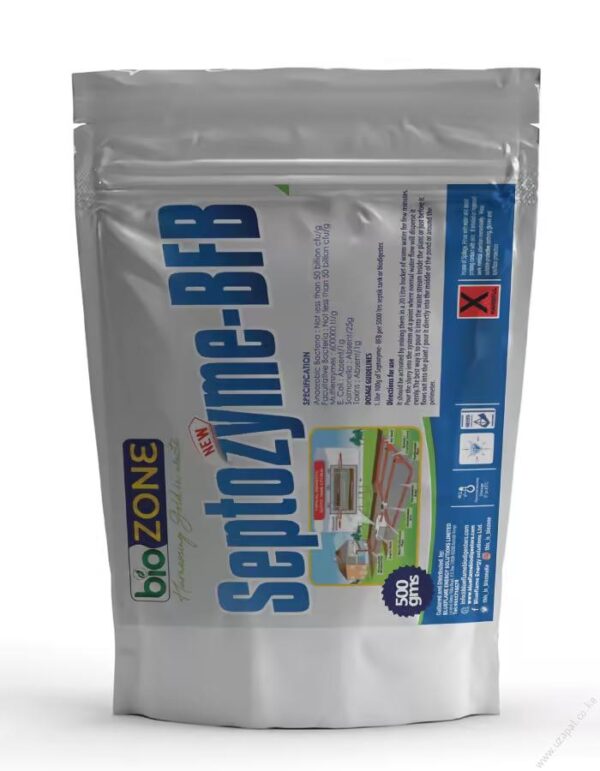 Septozyme BFB (Biodigester, Septic Tank, Pit, Sewage, Compost Bacteria & Enzymes) - 500g
