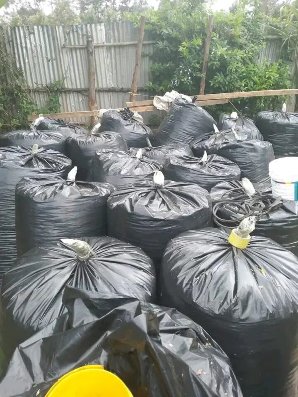 Large Black Silage Tubes 300kg