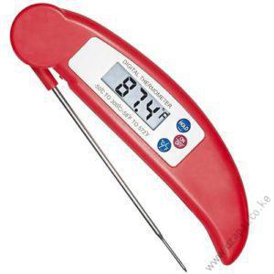 Digital Thermometer Curved Red